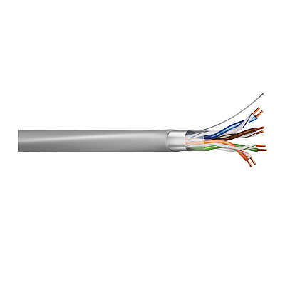 картинка KCEP Кабель F/UTPнг(А) 4х2 AWG 24/1 LSZH Cat.5e (500м) от компании Intant
